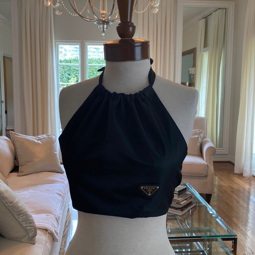 Prada Designer “like” halter and skirt set.